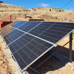Installation d’un system solaire de pompage de puit